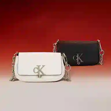 Calvin Klein Saddle Bag Black