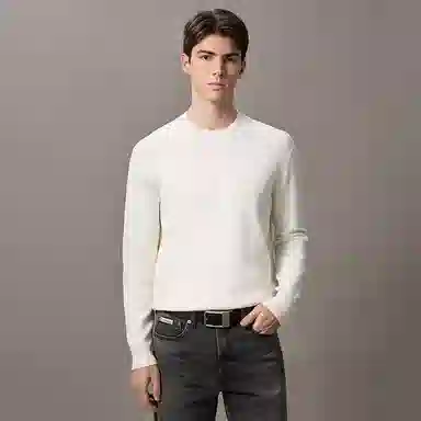 Calvin Klein Business Casual Smooth Buckle Belt 3.5cm