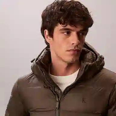 Calvin Klein Hooded Down Jacket