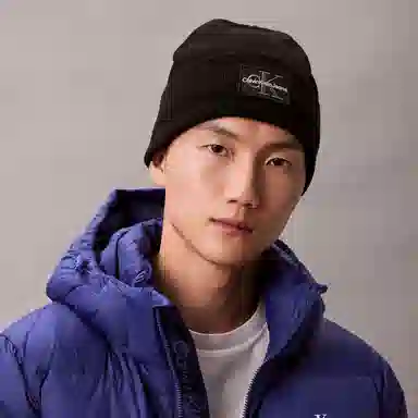 Calvin Klein Beanie Space Black