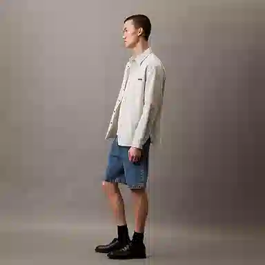 Calvin Klein U1W Light Blue Denim Shorts