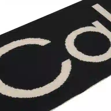 Calvin Klein Jacquard Wool Scarf