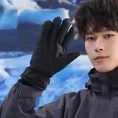 匹克 冬季保暖套装流苏披肩两用 绒线围巾 男女同款情侣款