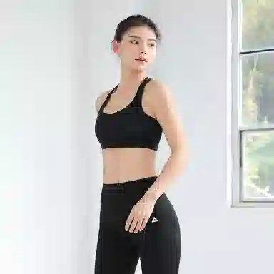 匹克 纯色修身健身运动内衣