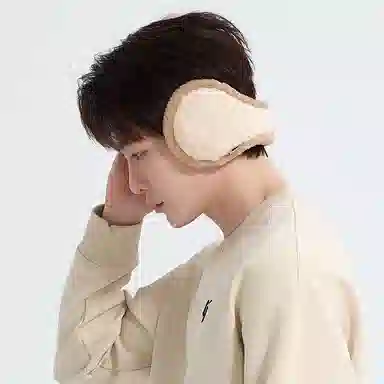 匹克 舒温和暖冬季保暖毛绒韩系 耳罩两件套 聚酯纤维 绒线围巾 男女同款情侣款
