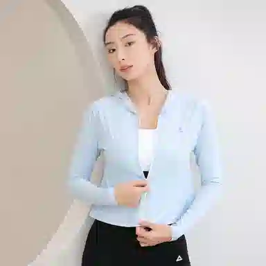 匹克 休闲纯色背心长袖上衣休闲裤运动三件套健身套装 女款