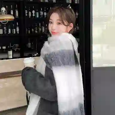 匹克 冬日保暖氛围感软到治愈组合 聚酯纤维 绒线围巾 男女同款情侣款