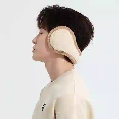 匹克 舒温和暖冬季保暖毛绒韩系 耳罩两件套 聚酯纤维 绒线围巾 男女同款情侣款