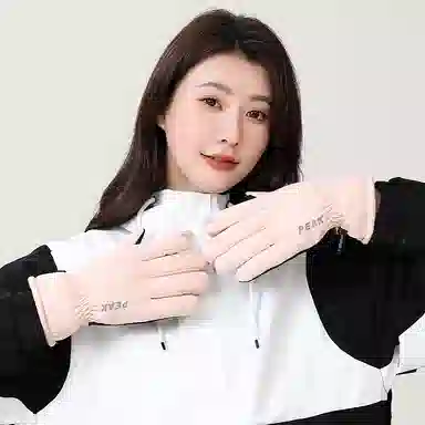 匹克 冬季保暖套装流苏披肩两用 绒线围巾 男女同款情侣款