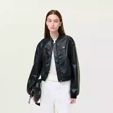 Atry Short Leather Jacket