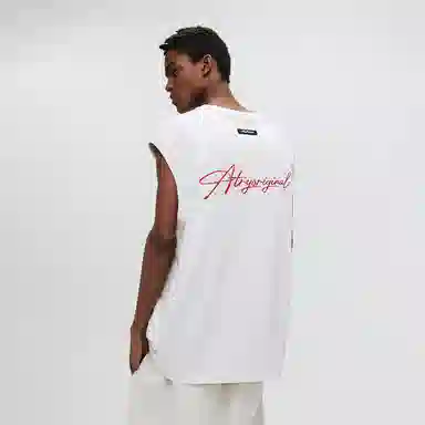 Atry Logo Embroidered Sleeveless Tee