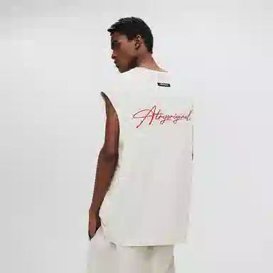 Atry Logo Embroidered Sleeveless Tee