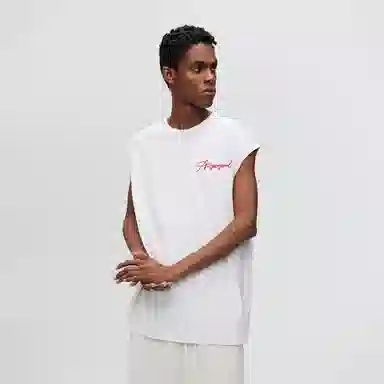 Atry Logo Embroidered Sleeveless Tee