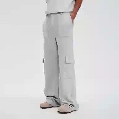 Atry Suede Embroidery Pants