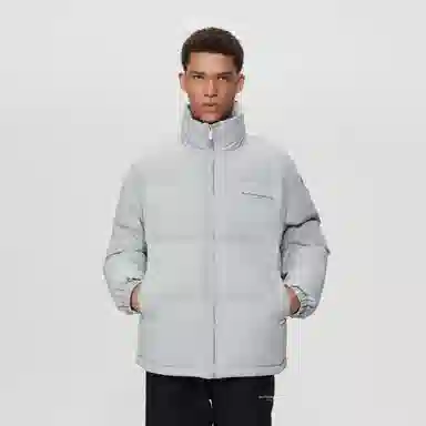 Atry Letter Slogan Series Woven Down Jacket