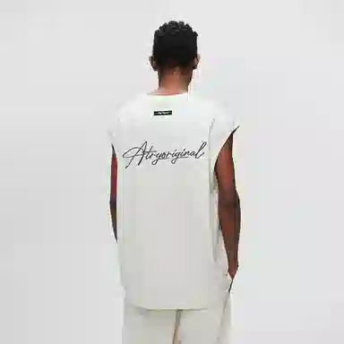 Atry Logo Embroidered Sleeveless Tee