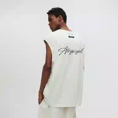Atry Logo Embroidered Sleeveless Tee