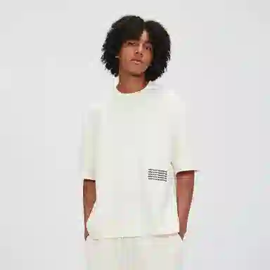 Atry Waffle Embroidered Tee