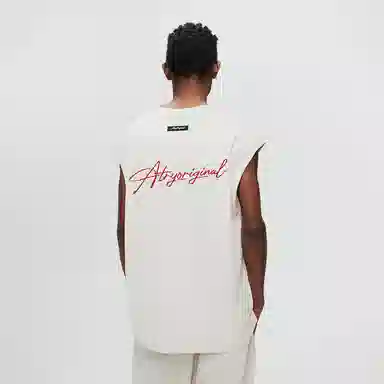 Atry Logo Embroidered Sleeveless Tee