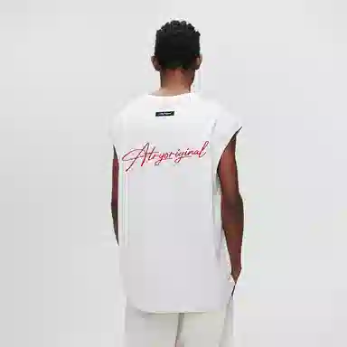 Atry Logo Embroidered Sleeveless Tee