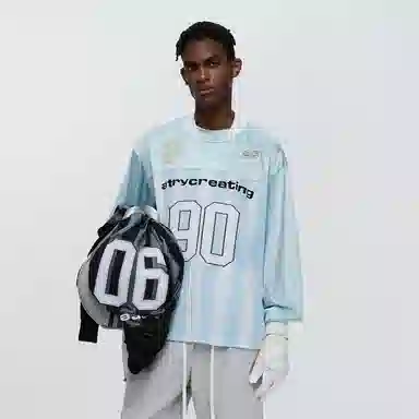 Atry Classic 90 Blokecore Football Jersey Long Sleeve Blue