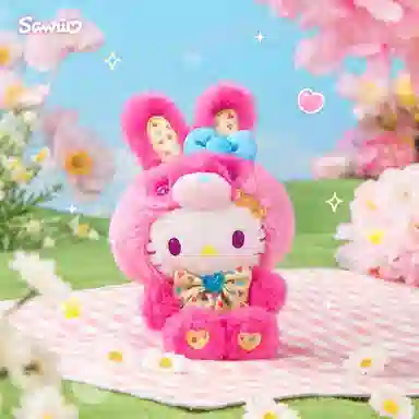 Sanrio Hello Kitty Plush Keychain