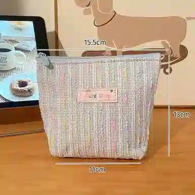 米甜兔 小化妆包便携外出大容量收纳包轻便款可爱旅行迷你洗漱包