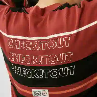 checkitout x OSAMU GOODS T