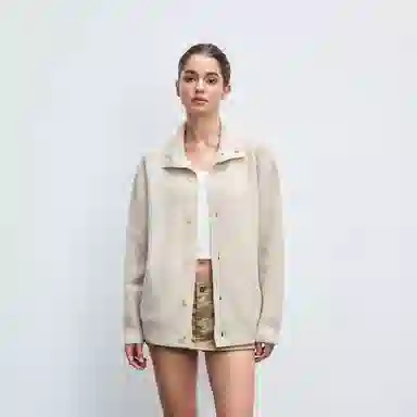 CHINISM Classic Stand Collar Cardigan