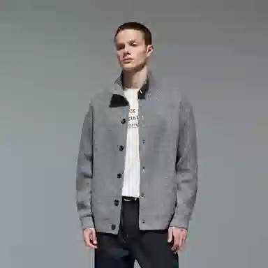 CHINISM Classic Stand Collar Cardigan