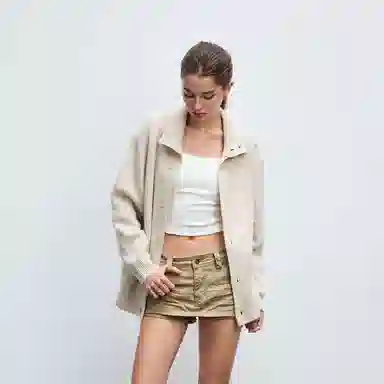 CHINISM Classic Stand Collar Cardigan