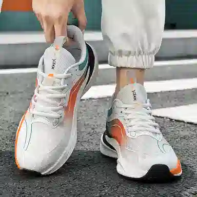 雅鹿 超轻减震软底运动跑鞋青少年竞速 低帮 跑步鞋 男女同款