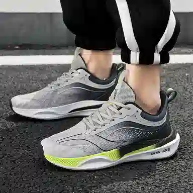 雅鹿 超轻减震软底运动跑鞋青少年竞速 低帮 跑步鞋 男女同款