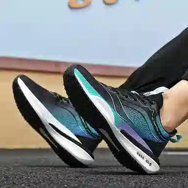 雅鹿 超轻减震软底运动跑鞋青少年竞速 低帮 跑步鞋 男女同款