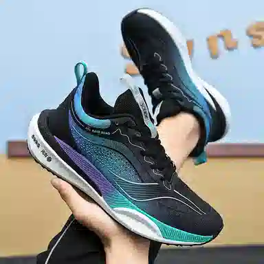 雅鹿 超轻减震软底运动跑鞋青少年竞速 低帮 跑步鞋 男女同款