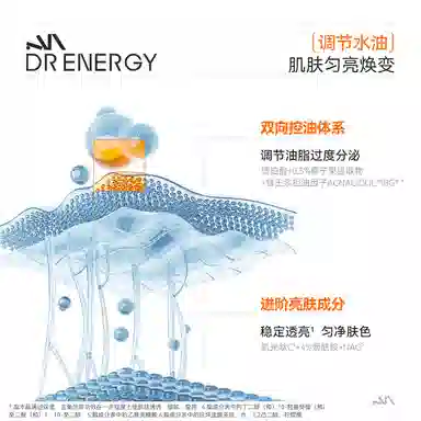 黛优佳 专研臻护精华水光感平衡精华液组合 控油舒缓补水