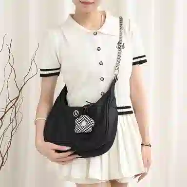 GUYI lululemonpleated shoulder bag