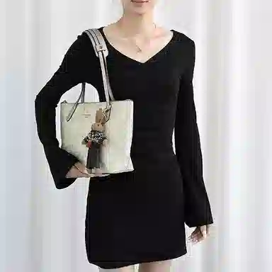 GUYI COACH ZipTop Tote24