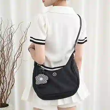 GUYI lululemonpleated shoulder bag