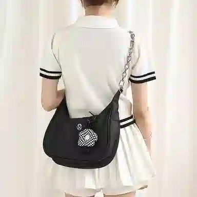 GUYI lululemonpleated shoulder bag