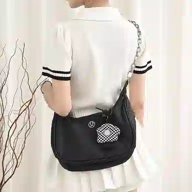 GUYI lululemonpleated shoulder bag