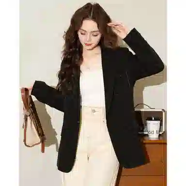 法文箱子 长袖通勤休闲西装 女款