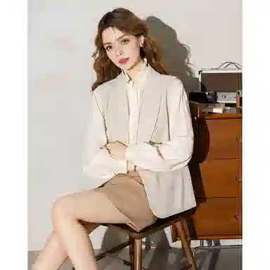 法文箱子 简约休闲通勤马甲 女款