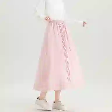 法文箱子 通勤纯色简约休闲长裙 女款