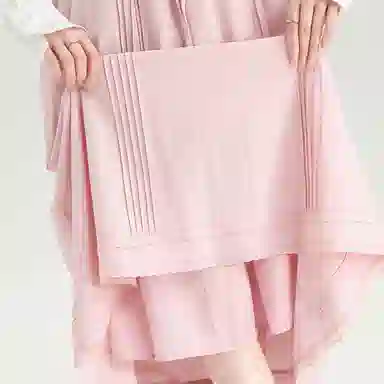 法文箱子 通勤纯色简约休闲长裙 女款