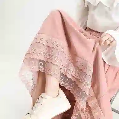 法文箱子 简约通勤纯色休闲长裙 女款