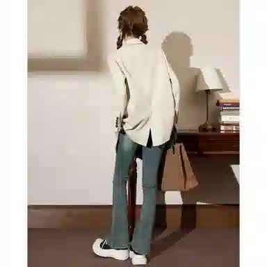 法文箱子 高级感小个子中长款西装 女款