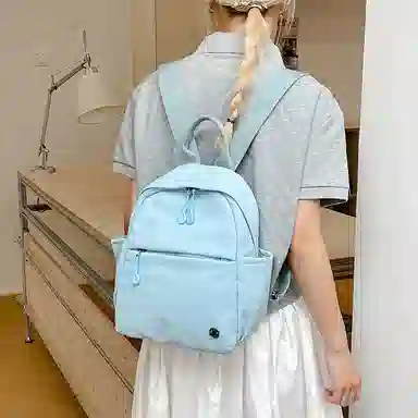 醇龙 时尚简约轻便百搭旅行背包旅游 尼龙 双肩包 常规 男女同款情侣款 多色