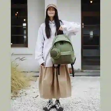 醇龙 拼色轻薄超轻大容量学生书包外出旅行多功能背包 尼龙 双肩包 男女同款情侣款 多色