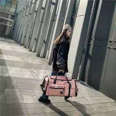 醇龙 大容量  多功能 干湿分离 尼龙 旅行包 男女同款情侣款 多色